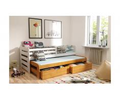 JUSTyou Kobi III Cama funcional Blanco Aliso 90x188 cm