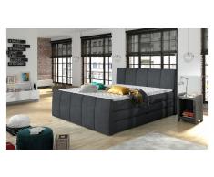 JUSTyou Fresco Cama Box Spring Antracita 140x200