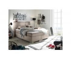 JUSTyou Jackson Cama Box Spring Capuchino 140x200