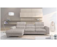 JUSTyou Adelia Sofa esquinero Beige Velour