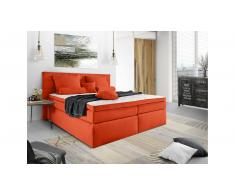 JUSTyou Lansing Cama Box Spring 140x200 cm Naranja