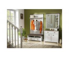 JUSTyou Cadeau Conjunto de recibidor Blanco Roble