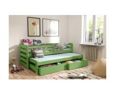 JUSTyou Kobi Cama funcional Verde 80x160 cm