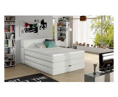 JUSTyou Aqua Cama Box Spring Blanco 140x200