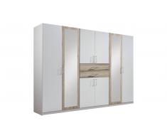 JUSTyou Vienna Armario puerta abatible Blanco Sanremo