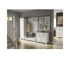 JUSTyou Cadeau Conjunto de recibidor Blanco Roble