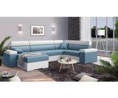 JUSTyou Coretta Conjunto de Sofa esquinero Azul