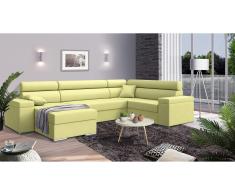 JUSTyou Coretta Conjunto de Sofa esquinero Amarillo