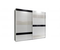 JUSTyou Clamer Armario puerta deslizante Gris Beige