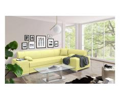 JUSTyou Alvy Sofa esquinero Amarillo