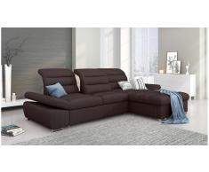 JUSTyou Helia Sofa esquinero Marron