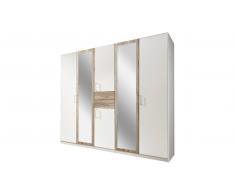 JUSTyou Vienna Armario puerta abatible Blanco Sanremo