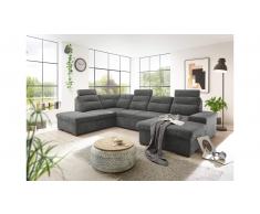 JUSTyou Santa Clarita Sofa modulare Gris