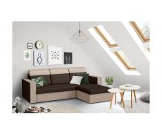 JUSTyou Delbert Sofa esquinero Marron Marron