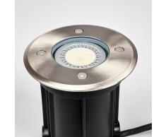 Lampenwelt.com lámpara empotrada en suelo acero inox Insa, IP65