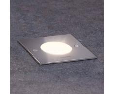 Philips Foco de suelo empotrado Crust cuadrado IP67
