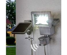 Lampenwelt.com Reflector solar LED Roni con sensor