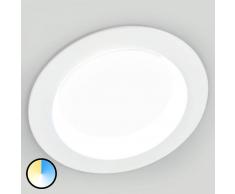 Lampenwelt.com Lámpara empotrada LED 17,5W, 3 colores elegibles