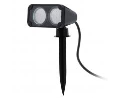 Eglo Foco LED de estaca Nema doble