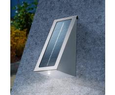 Esotec Reflector solar de pared acero inox. LED Effect