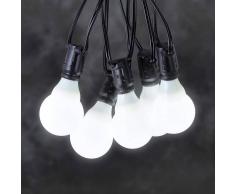 Konstmide Cadena luces cerv. ext. sist. 24V LED E10 blanco