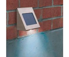 Esotec Reflector solar LED de pared Shine en acero inox.