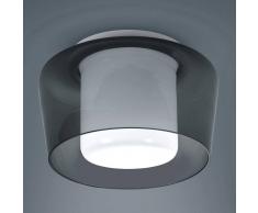 Helestra Elegante lámpara de techo Canio con cristal doble