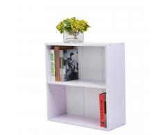 HOMCOM Mueble Archivo Estanteria 60 x 24 x 63 cm Madera Armario Oficina Estudio Libreria