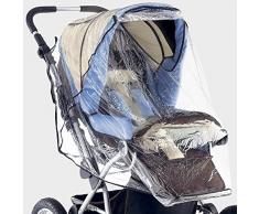 Haberkorn Sunnybaby 13183 - Cubierta Impermeable con Tapa para Carrito de 3 y 4 Ruedas