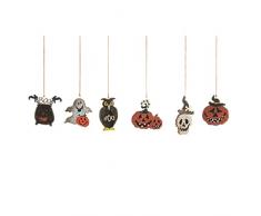DKD Home Decor Decoración para Halloween, Estándar