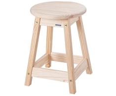 Tramontina 91410-047 - Taburete de Cocina (46 cm, Madera Maciza, 46,5 cm), Color Natural