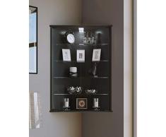 VCM wotino Vitrina de ángulo, imitación Estructura Madera, Haya, Talla única