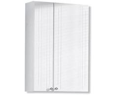 Pelipal 955.305035 Armario Colgante, Madera de ingeniería, Blanco Brillante Blanco, 75/50/20 cm