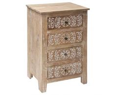 Atmosphera Cómoda y cajonera, Natural, cm