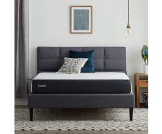 LUCID 20 cm Colchón viscoelástico – transpirable y refrescante – Con partículas de carbón de bambú – Blando, Colchones 140 x 190 cm