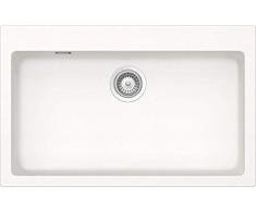 Schock signusn100 X L Fregadero, cristadur Extreme, Blanco Puro, 79 x 50 x 25 cm