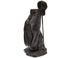 BETTER & BEST Q B&B Q BETTER & BEST Paragüero con Forma de Bolsa de Golf, Color Negro, Metal, 30x328x62 cm