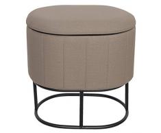 Clayre & Eef 64100BE - Baúl para Taburete (Aprox. 42 x 31 x 40 cm.