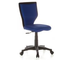 HJH Office KIDDY Lux Silla para Niños, Poliéster, Azul, 40 x 52 x 94 cm