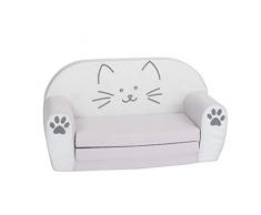 KNORRTOYS.COM Knorrtoys 68481 – Sofá Infantil, diseño de Gato Lilli, Algodón