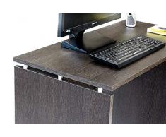 TOP KIT | Mesa de Escritorio Burgos 5210 con cajón y Puerta | Wengué