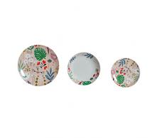 DKD Home Decor Set de vajilla, Estándar