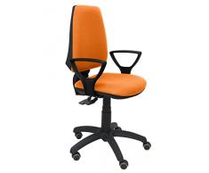 Piqueras y Crespo Elche Silla de Oficina, Tela, Naranja, 109x46x46 cm
