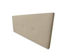 Somnia Descanso - Cabecero Polipiel Premium Acolchado Miami Medidas 160 x 60 cm (Cama de 150) Beige
