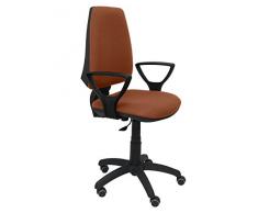 Piqueras y Crespo Elche Silla de Oficina, Tela, Marrón, 109x46x46 cm