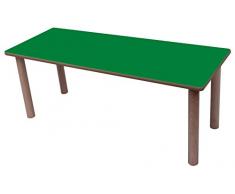 Mobeduc Mesa Infantil ala 120x45 cm, Verde Oscuro, 120 x 45 cm, Talla 2