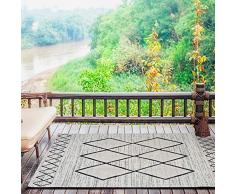 UNIVERSAL Alfombra Indoor/Outdoor Elba Étnica, 100% Polipropileno, 120 x 170 cm (65230)