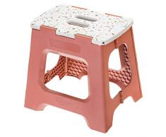 VIGAR Vigar - Taburete Plegable Compact Terrazzo on Top de 32 cm de Altura, terrazo on top