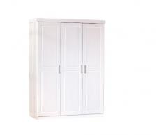 Unbekannt Izquierda 20900115 Armario Dormitorio Armario Dormitorio Armario Blanco Maciza (3 Puertas)