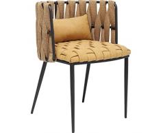 Kare Silla con reposabrazos Cheerio, Madera, marrón, Talla única